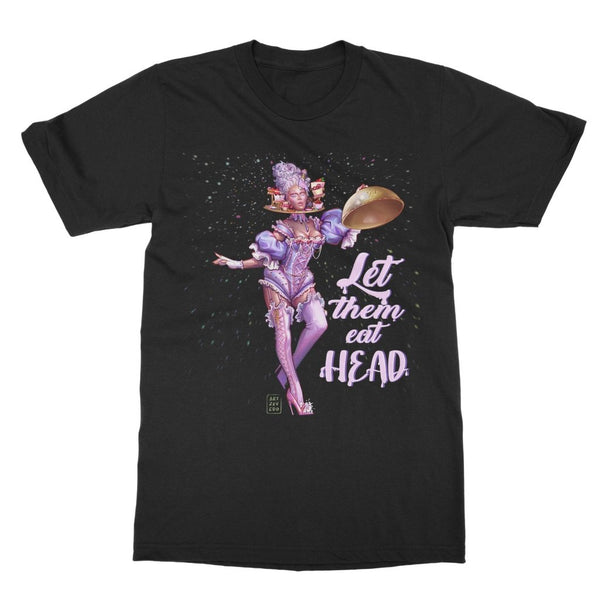 ADRIANA LET THEM EAT HEAD T-Shirt Dress - dragqueenmerch