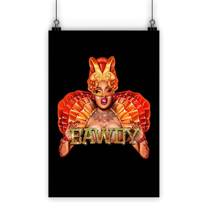 A'Keria Davenport - Bawdy Poster - dragqueenmerch