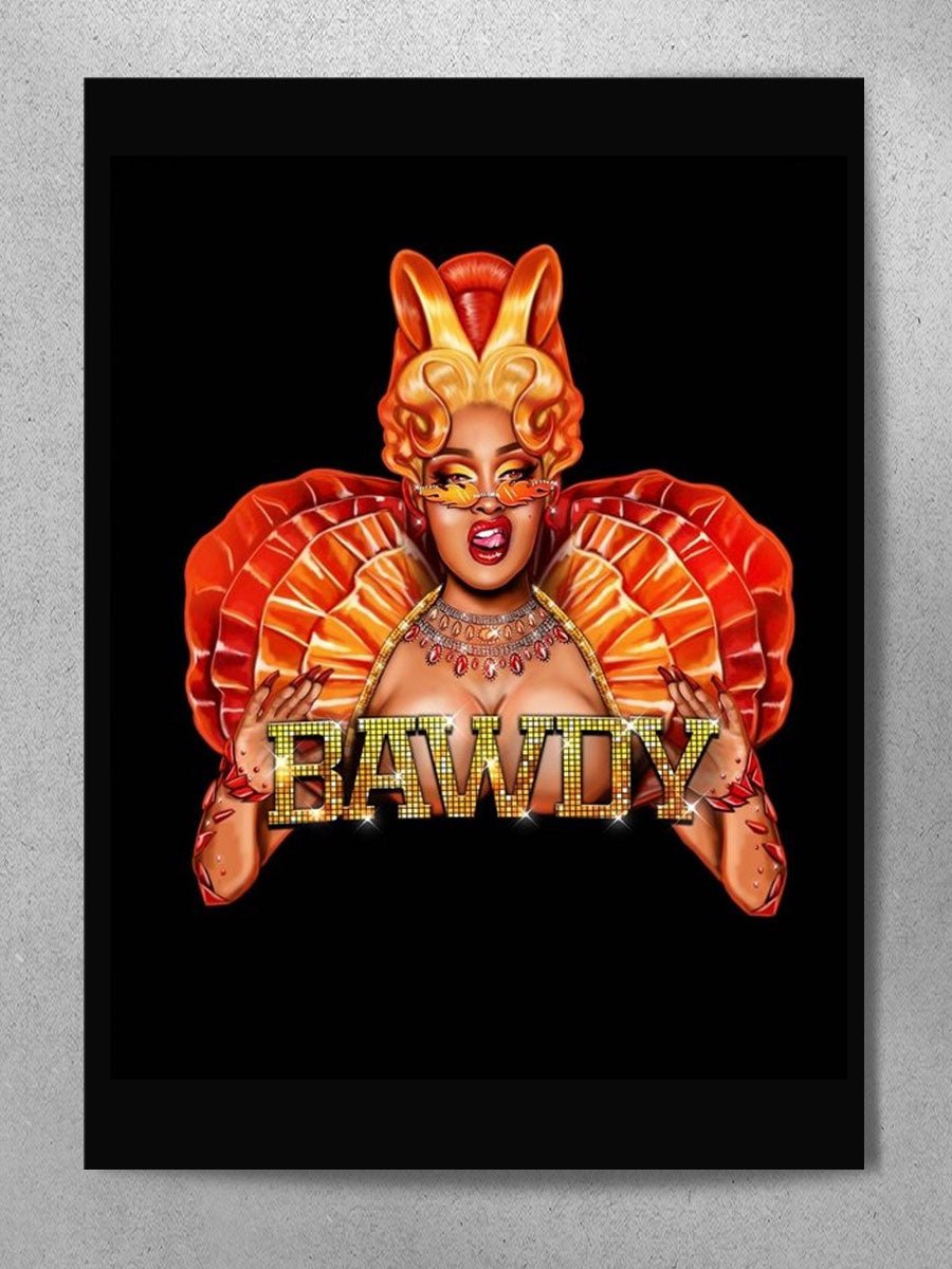 A'Keria Davenport - Bawdy Poster - dragqueenmerch