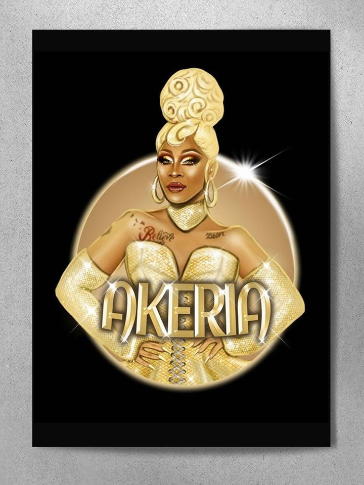 A'Keria Davenport - Stay Golden Poster - dragqueenmerch
