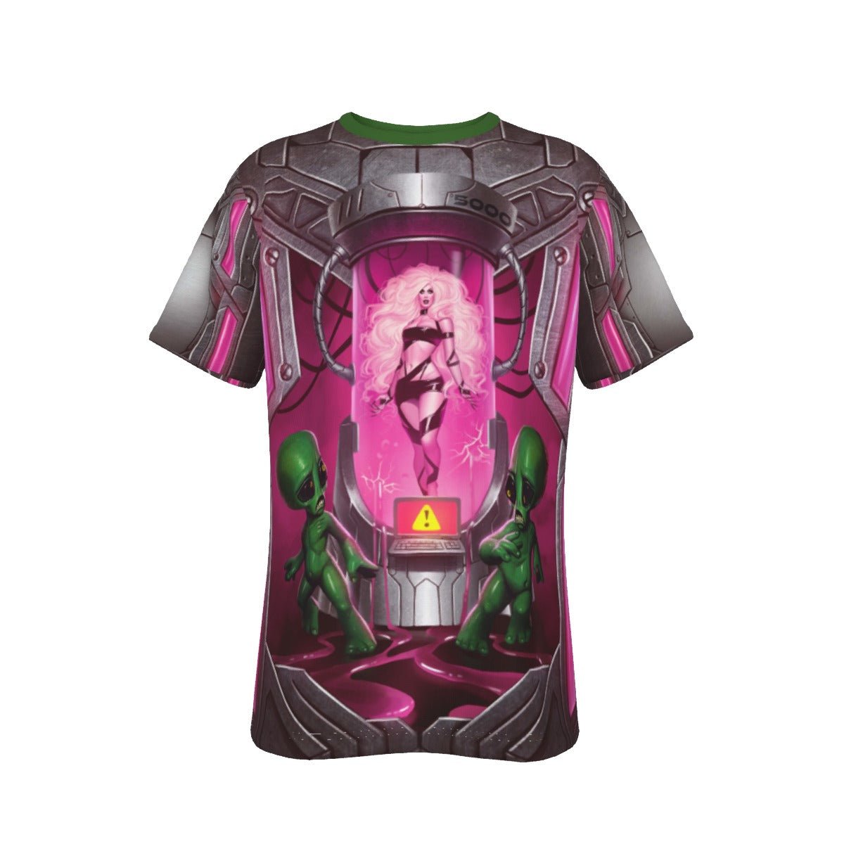 Alaska - Glamtron Invasion All Over Print T-Shirt - dragqueenmerch