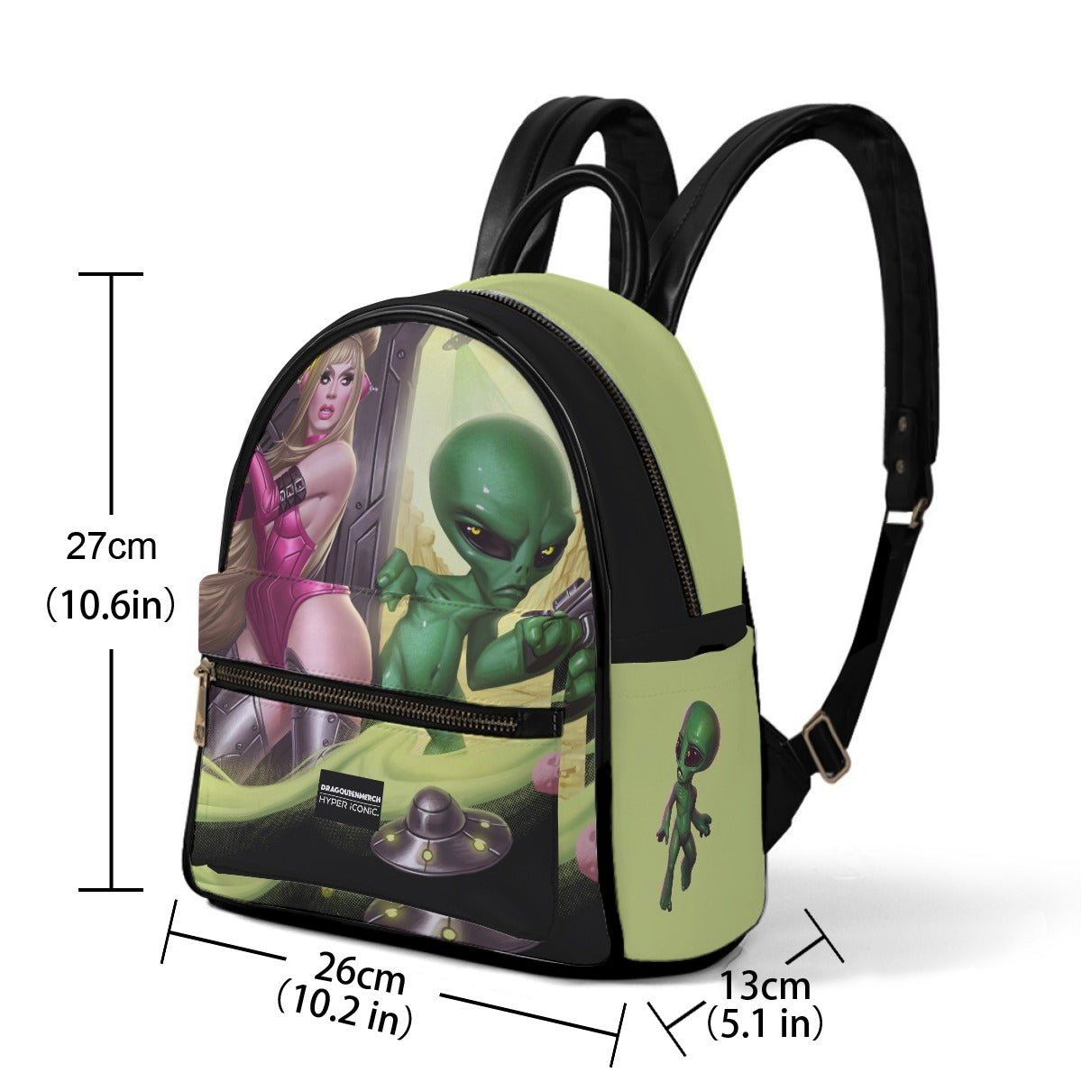 Alaska - Glamtron Invasion Mini Backpack - dragqueenmerch