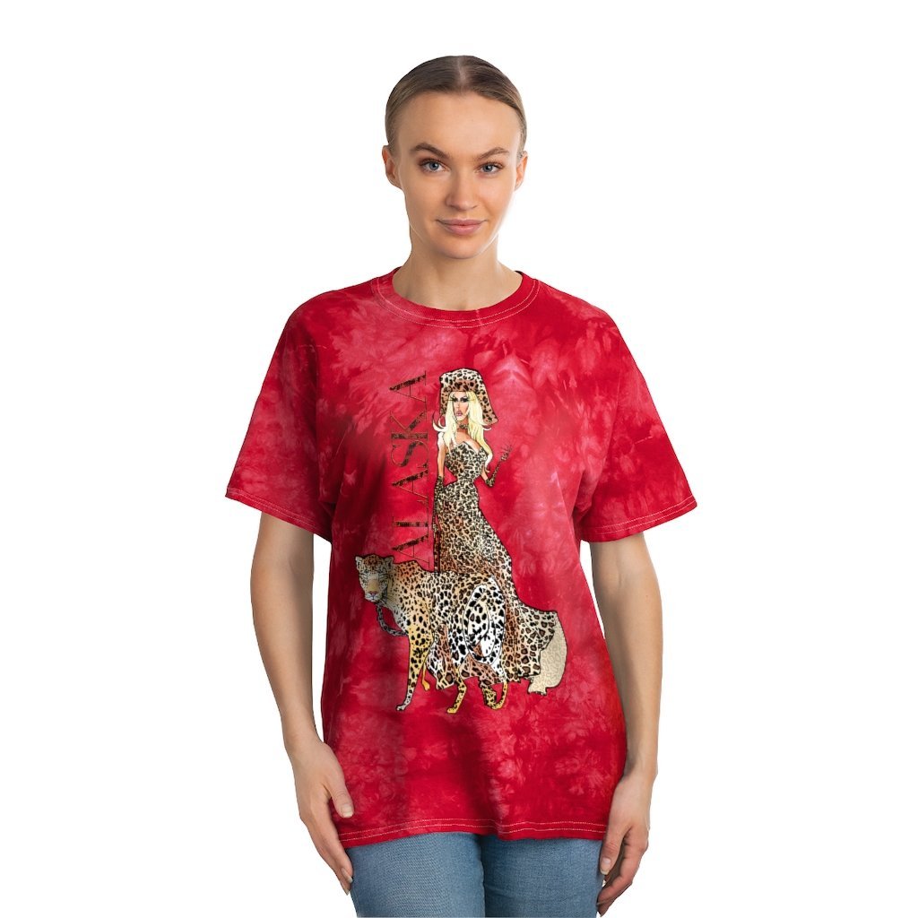 Alaska - Leopard Crystal Wash T-Shirt - dragqueenmerch