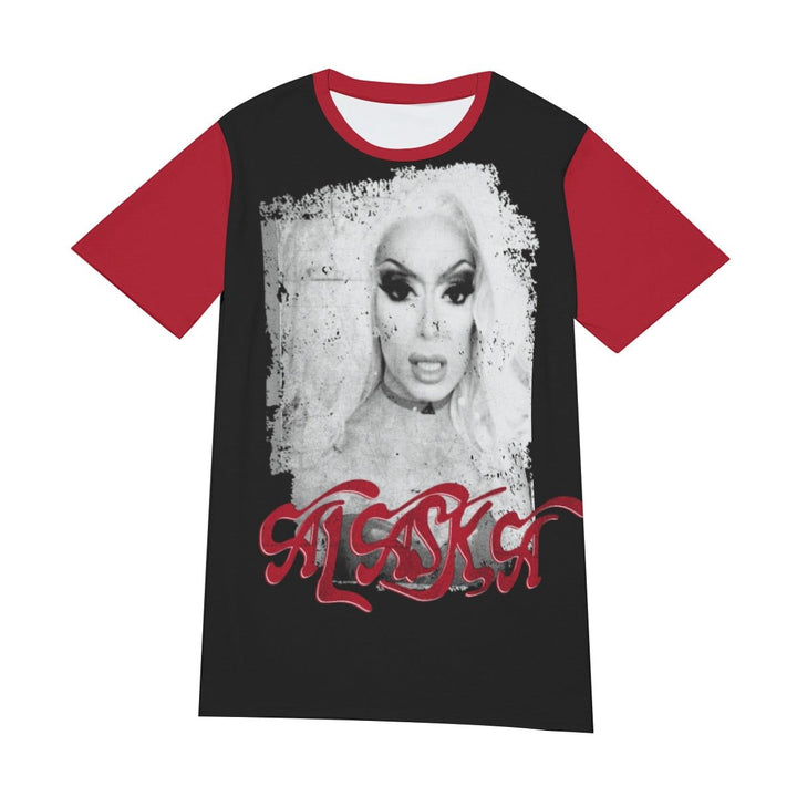Alaska - Red Block Rock Style T-Shirt - dragqueenmerch