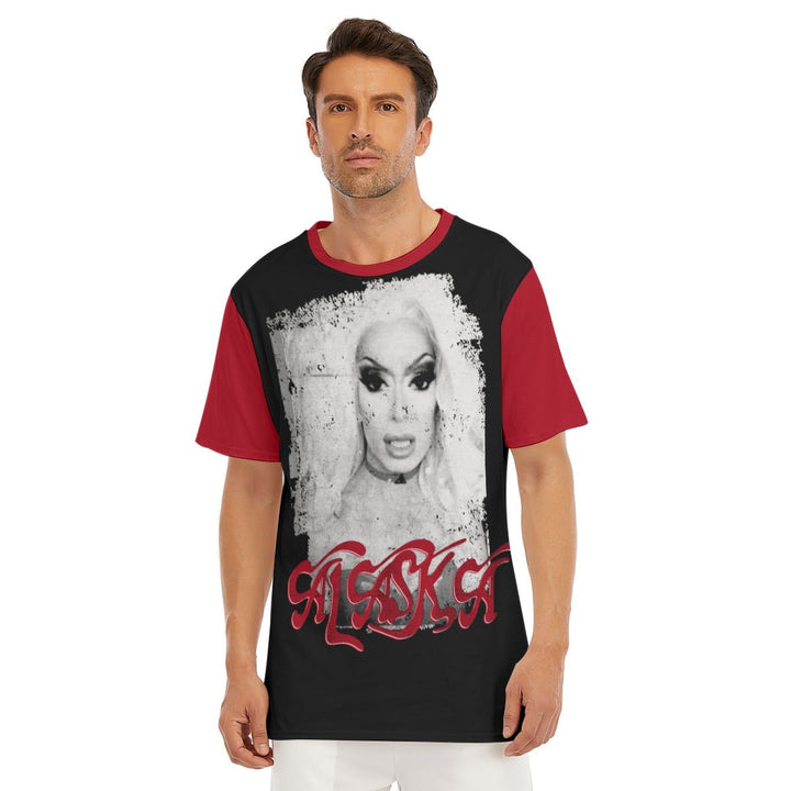 Alaska - Red Block Rock Style T-Shirt - dragqueenmerch