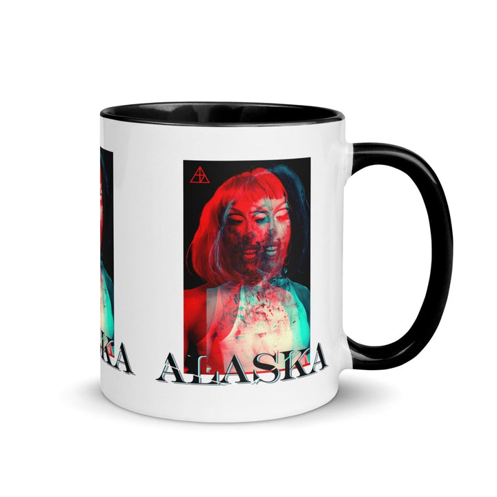 Alaska - Red Glitch Mug - dragqueenmerch