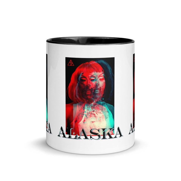 Alaska - Red Glitch Mug - dragqueenmerch