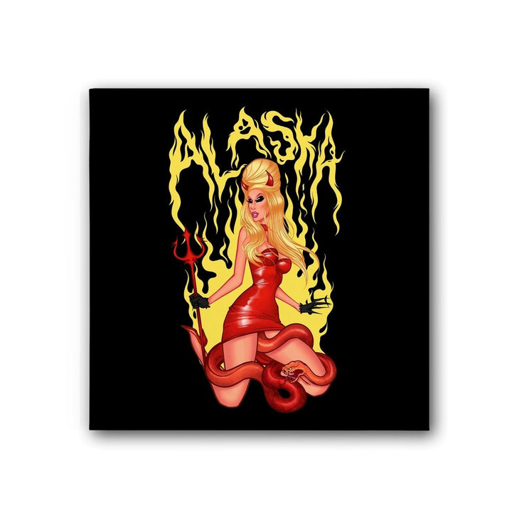 Alaska - She Devil Canvas Print - dragqueenmerch