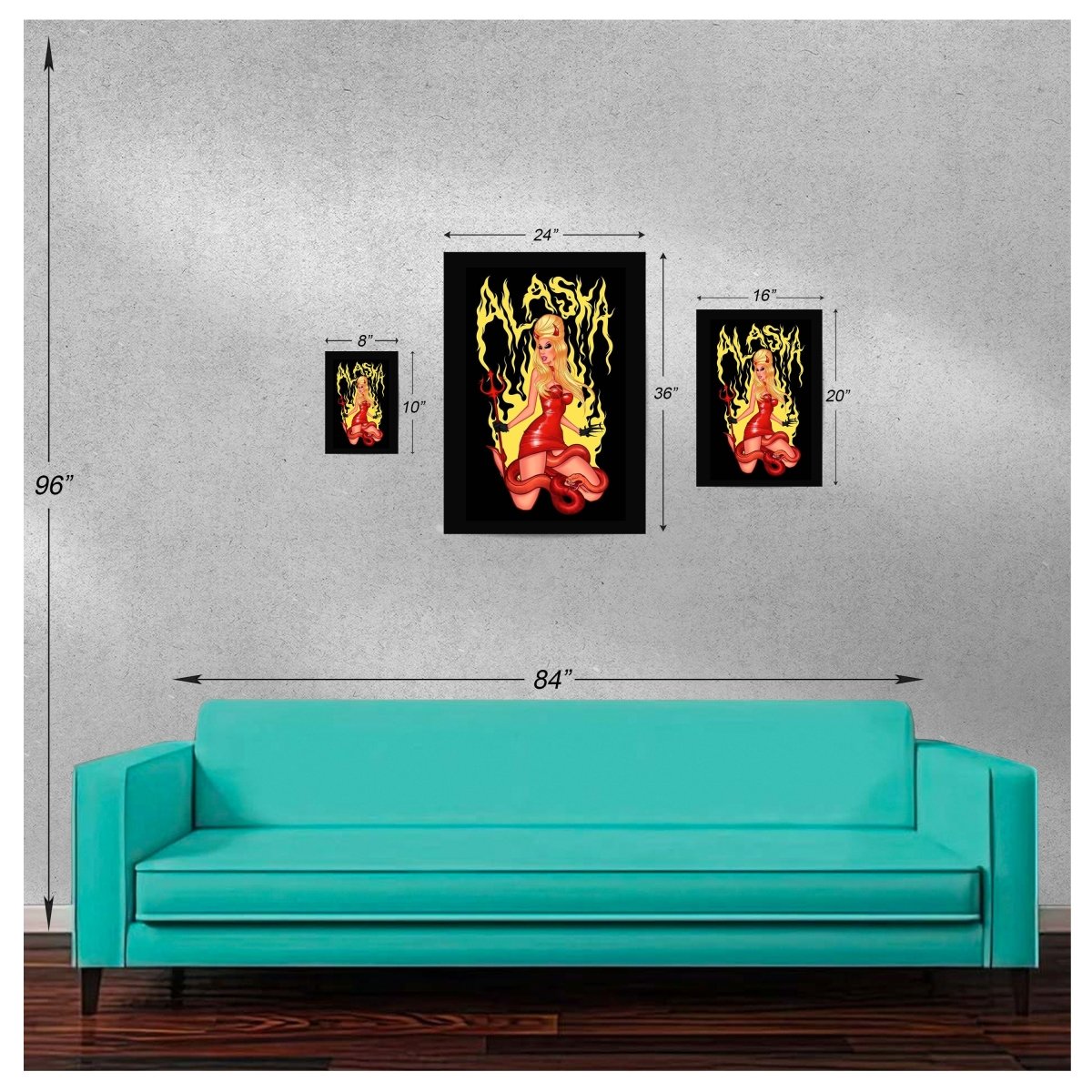 Alaska - She Devil Poster - dragqueenmerch