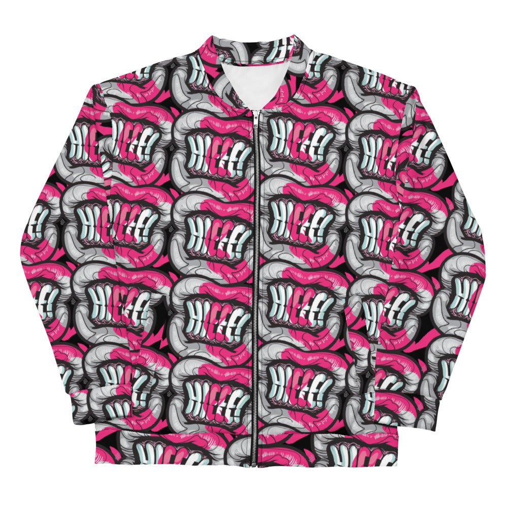 Alaska Thunderfuck "Hiiie!" Unisex Bomber Jacket - dragqueenmerch