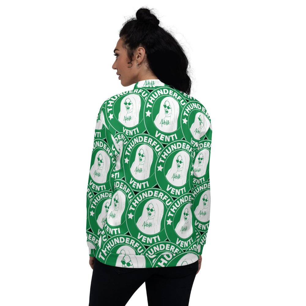 Alaska Thunderfuck "Venti" Unisex Bomber Jacket - dragqueenmerch