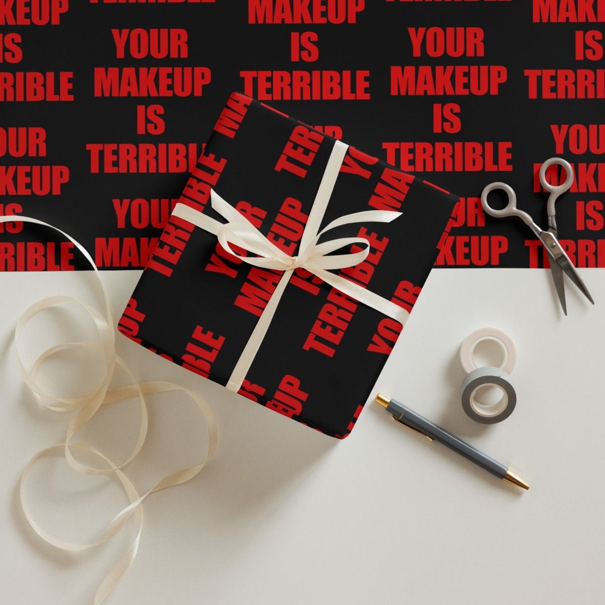 Alaska - Your Makeup is Terrible Wrapping paper sheets - dragqueenmerch
