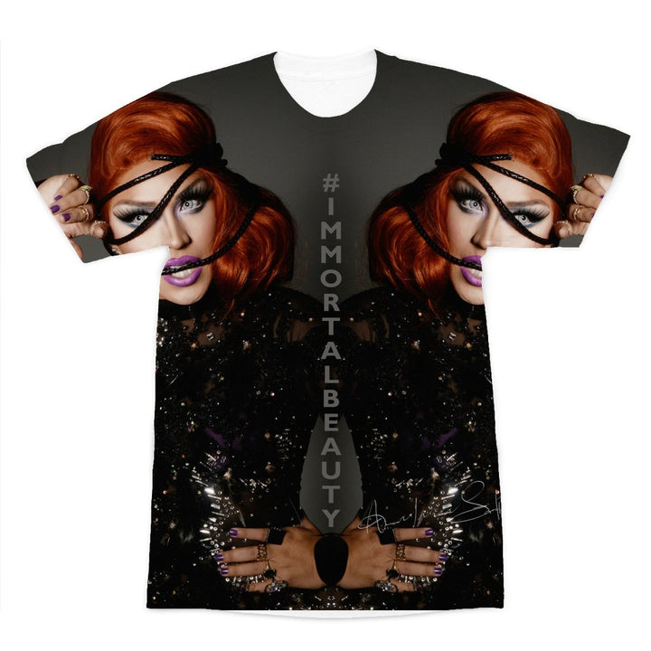 Amalara Sofia - Immortal Beauty All Over Print T-Shirt - dragqueenmerch