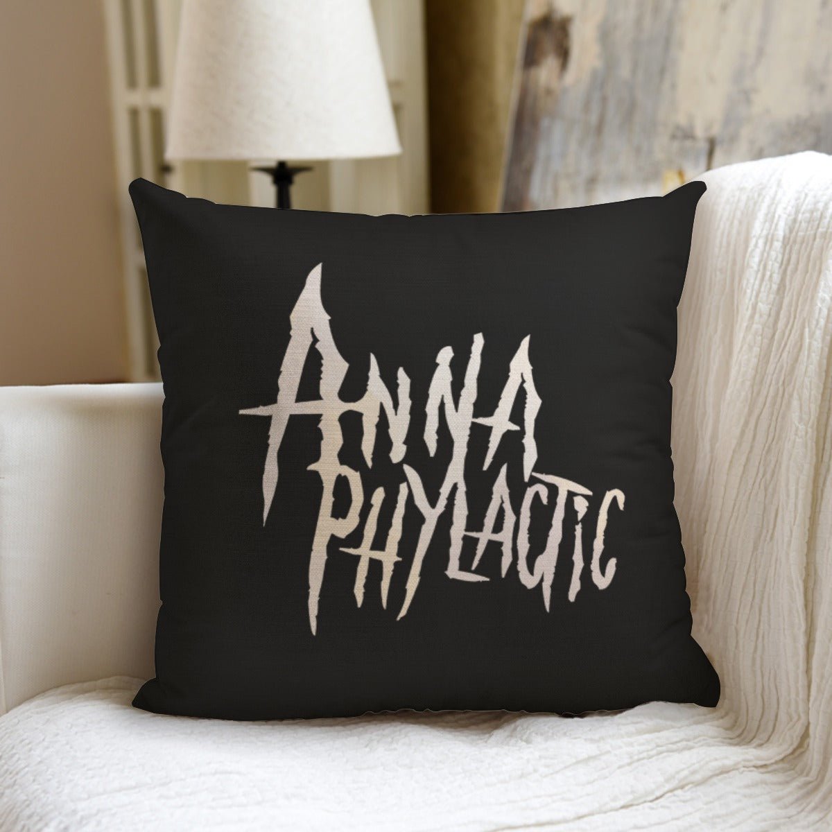 Anna Phylactic - Honeycomb Logo Pillow - dragqueenmerch