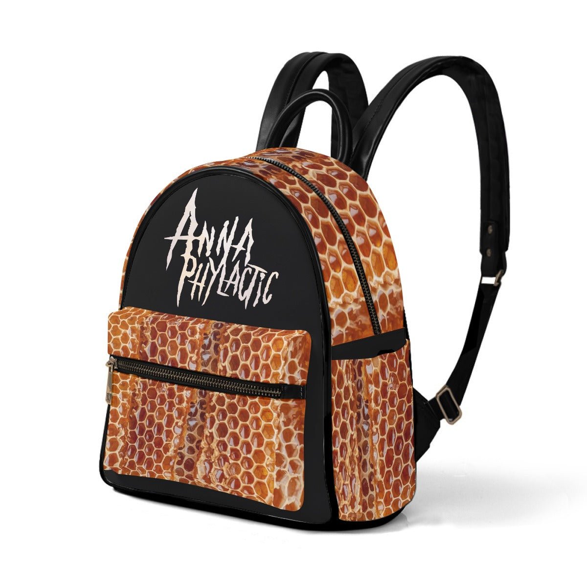 Anna Phylactic - Honeycomb Logo Small Size Backpack - dragqueenmerch