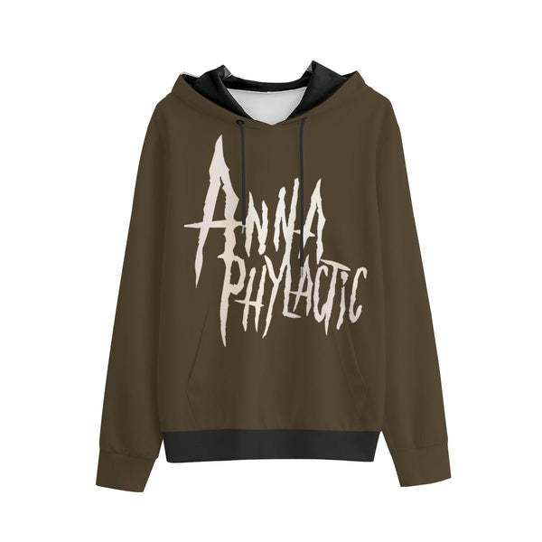 Anna Phylactic - Logo + Bust All-Over Print Hoodie - dragqueenmerch