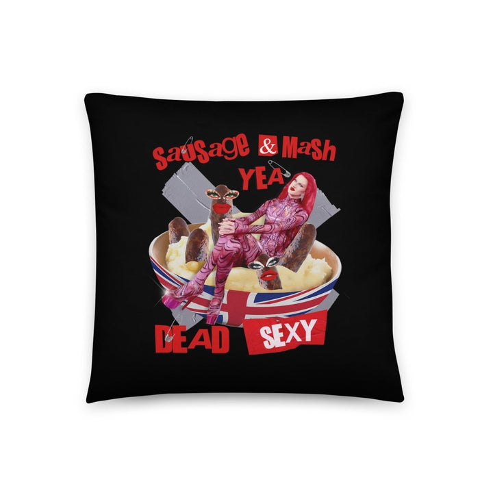Banksie - Dead Sexy Throw Pillow - dragqueenmerch