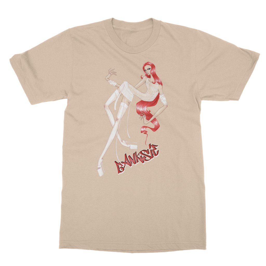 Banksie - Graffiti Logo T-Shirt - dragqueenmerch