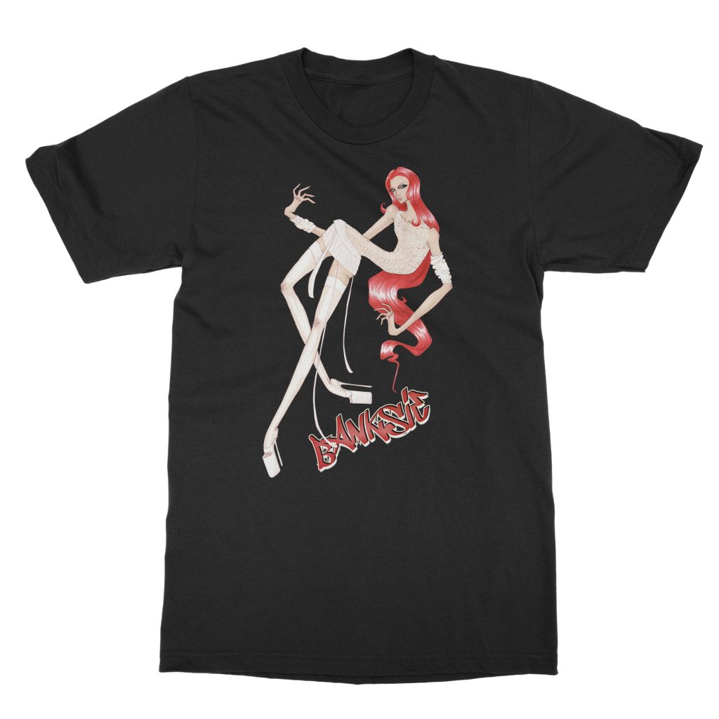Banksie - Graffiti Logo T-Shirt - dragqueenmerch