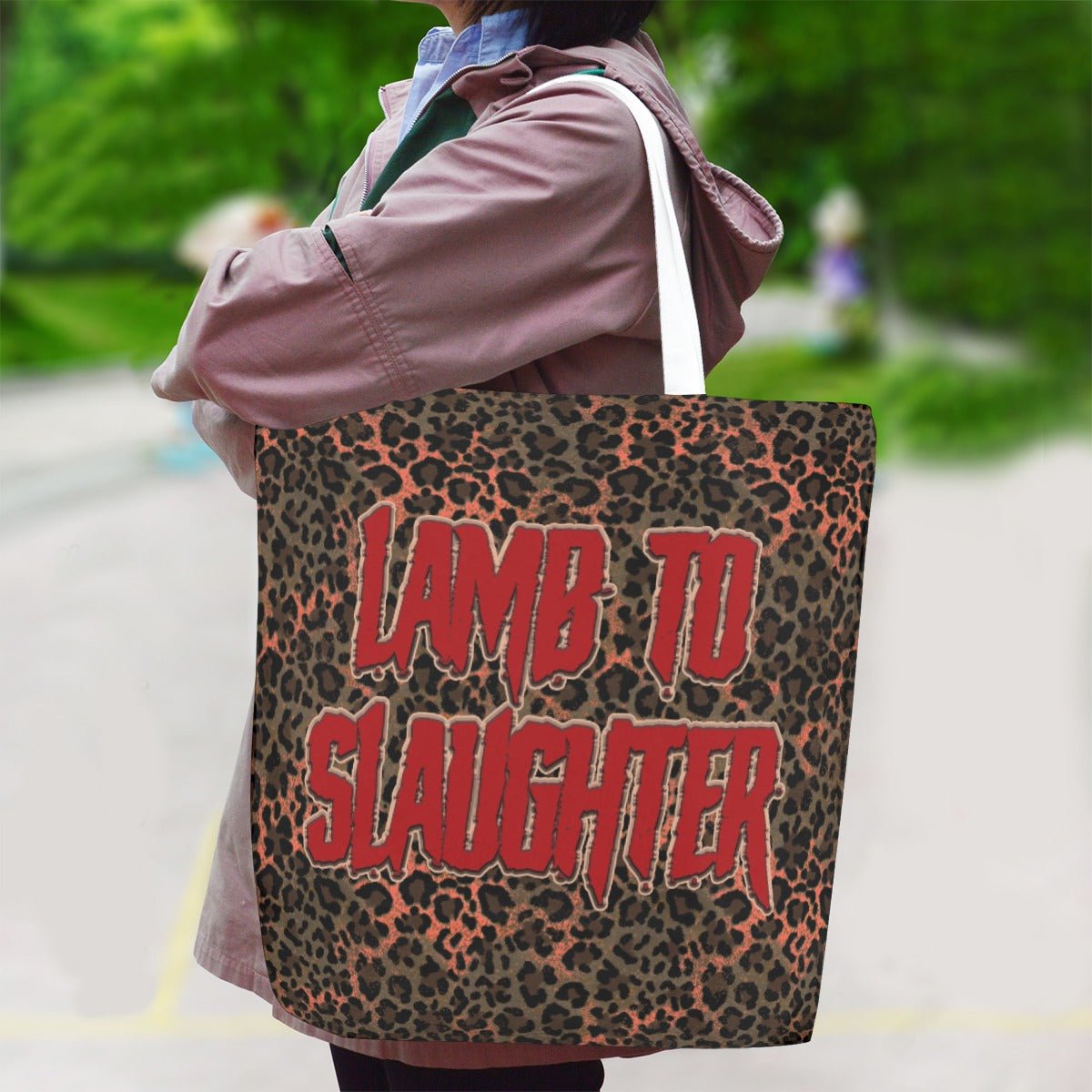 Banksie - Lamb To Slaughter Jumbo Tote Bag – dragqueenmerch