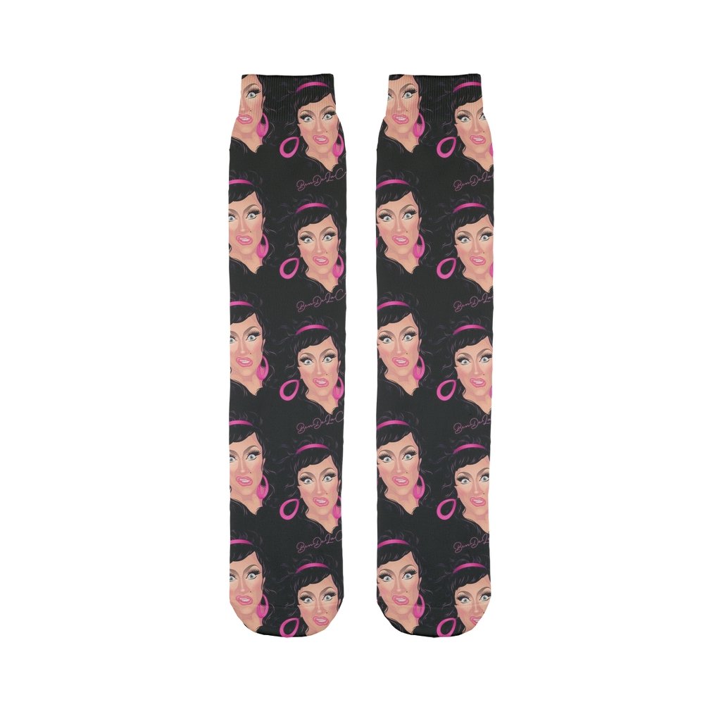 Bendelacreme All Over Print Tube Socks - dragqueenmerch