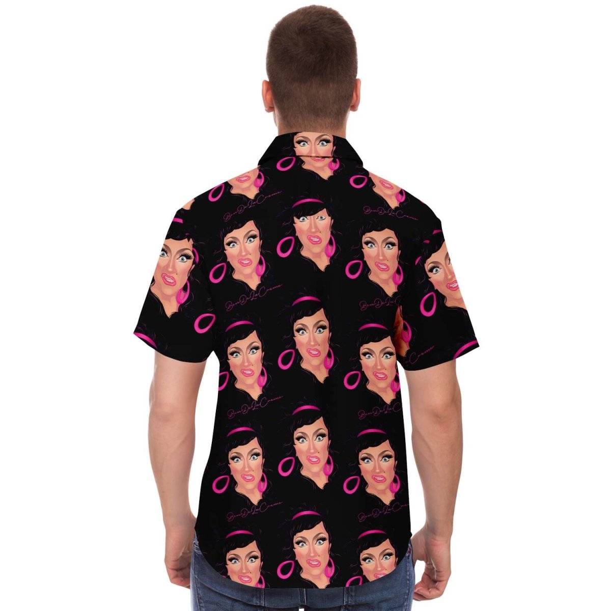 Bendelacreme Pattern Camp Shirt - dragqueenmerch