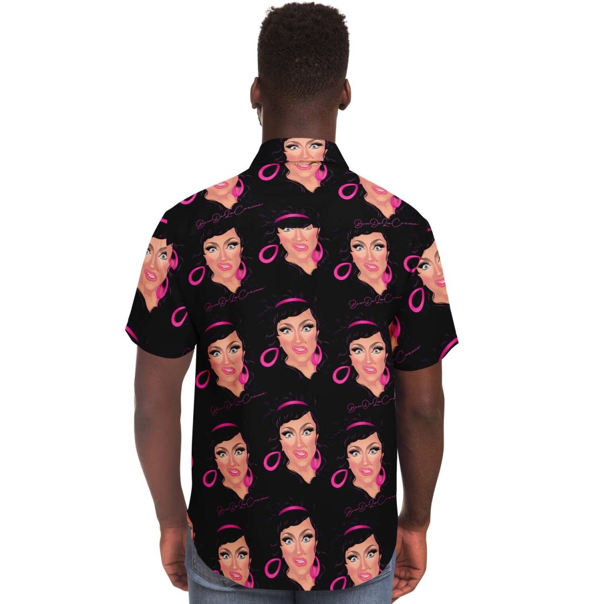 Bendelacreme Pattern Camp Shirt - dragqueenmerch
