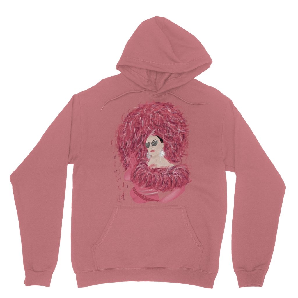 BenDeLaCreme - Red For Filth Illustration Hoodie - dragqueenmerch