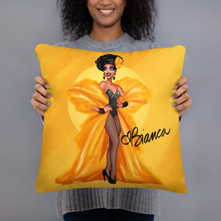 Bianca Del Rio - Unsanitized Throw Pillow - dragqueenmerch