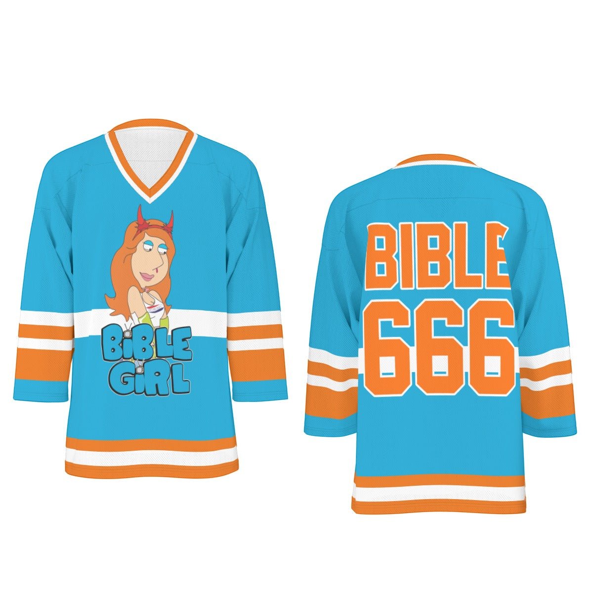 Bible Girl - Lois Hockey Jersey - dragqueenmerch