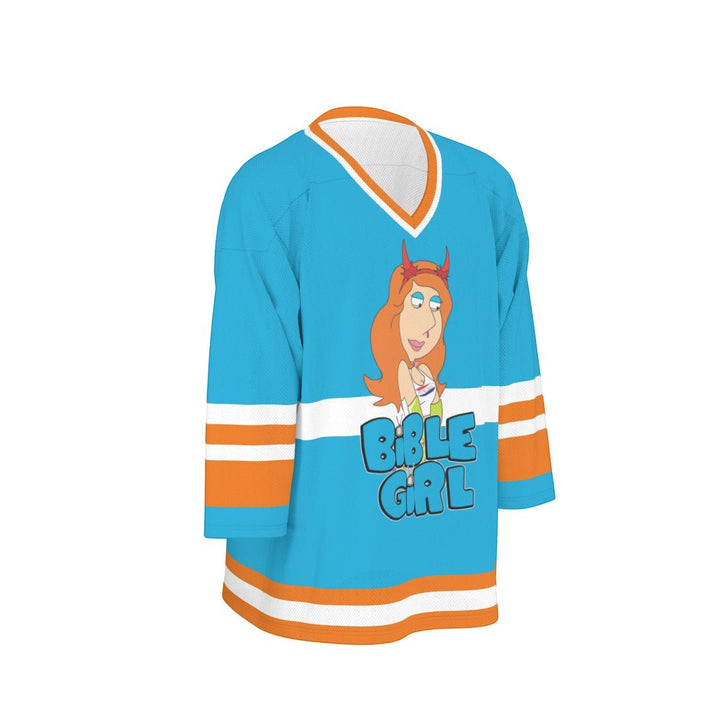 Bible Girl - Lois Hockey Jersey - dragqueenmerch