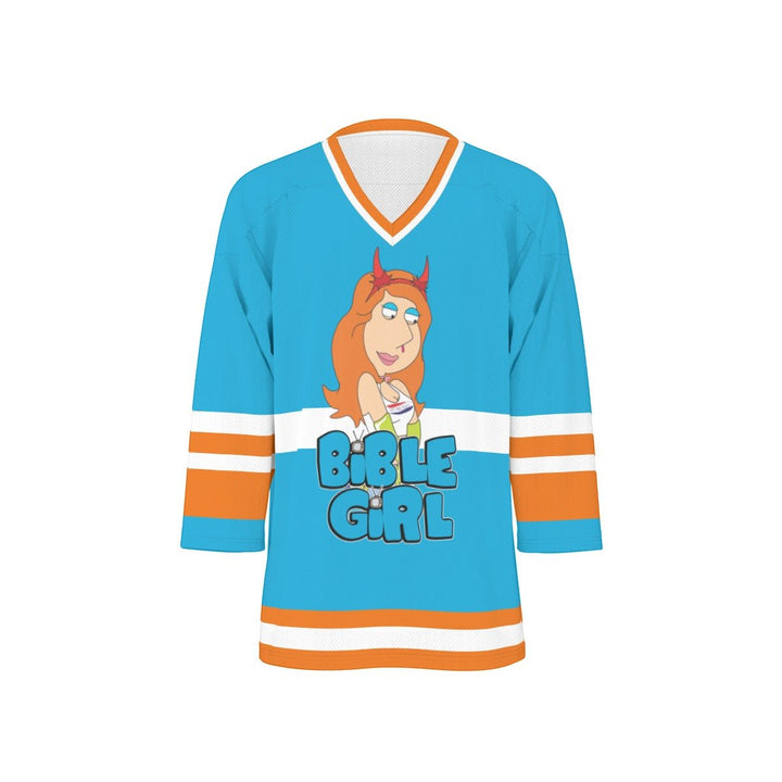 Bible Girl - Lois Hockey Jersey - dragqueenmerch