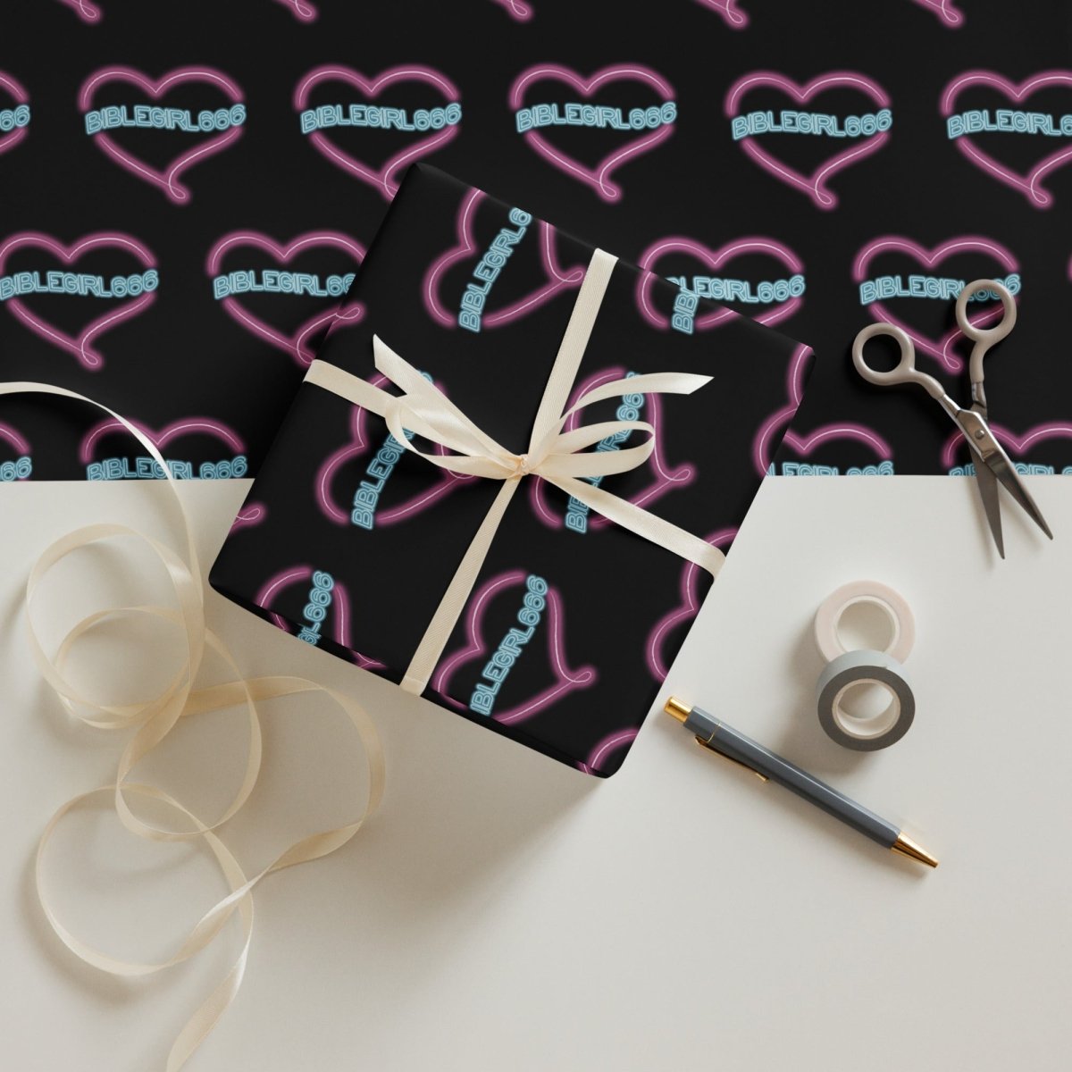 BibleGirl - Classic Logo Wrapping paper sheets - dragqueenmerch