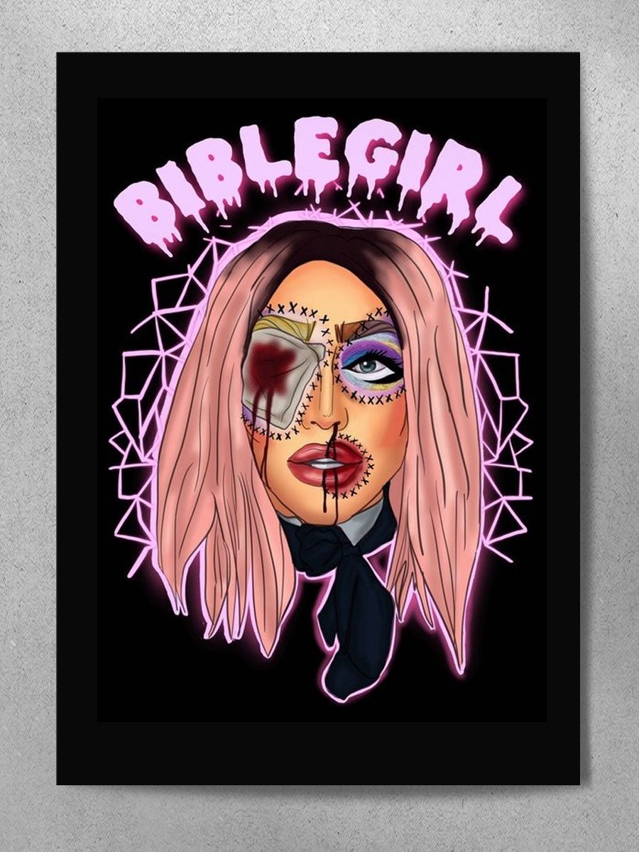 BibleGirl - Eyebola Poster - dragqueenmerch