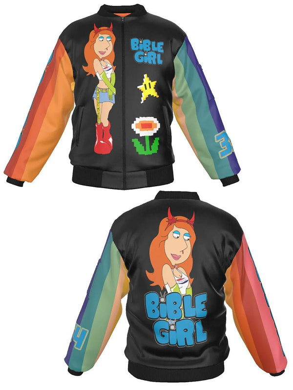 BibleGirl - Lois Unisex Bomber Jacket - dragqueenmerch