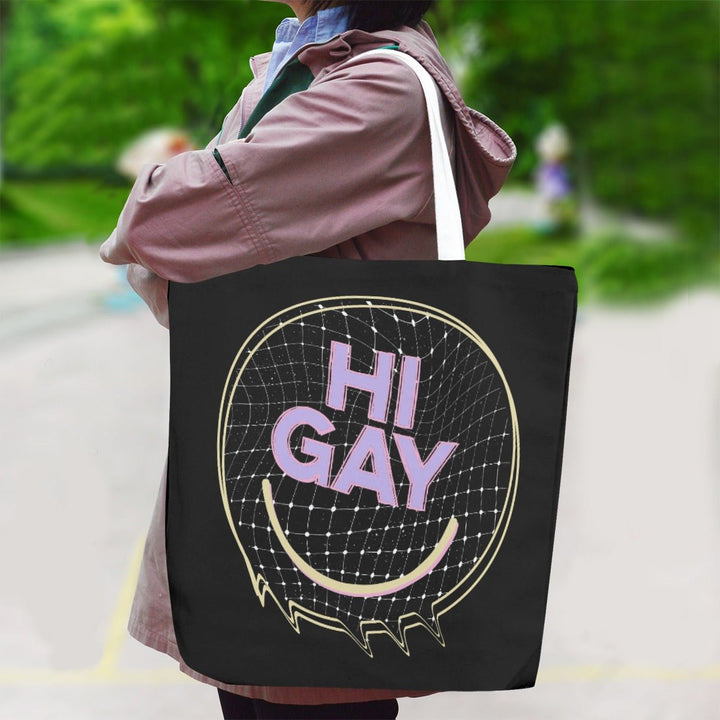 Binge - Hi Gay Jumbo Tote Bag - dragqueenmerch