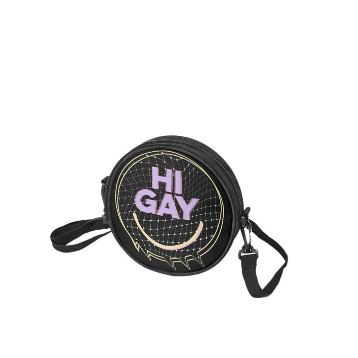 Binge - Hi Gay Round Satchel Bag - dragqueenmerch