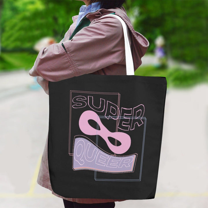 Binge - Super Queer Jumbo Tote Bag - dragqueenmerch