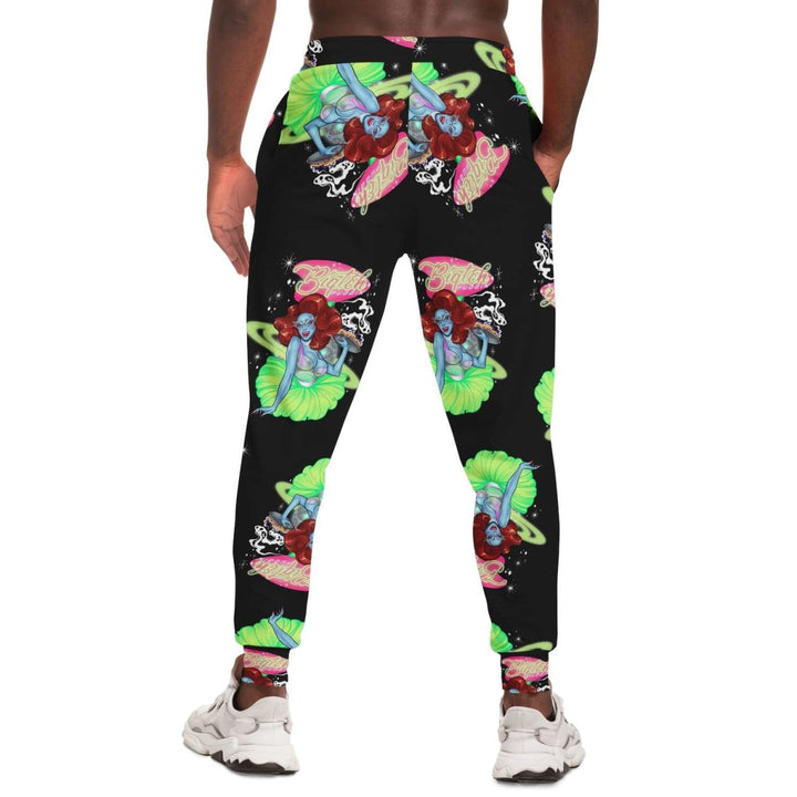 Biqtch Puddin - Alien All Over Print Jogger - dragqueenmerch