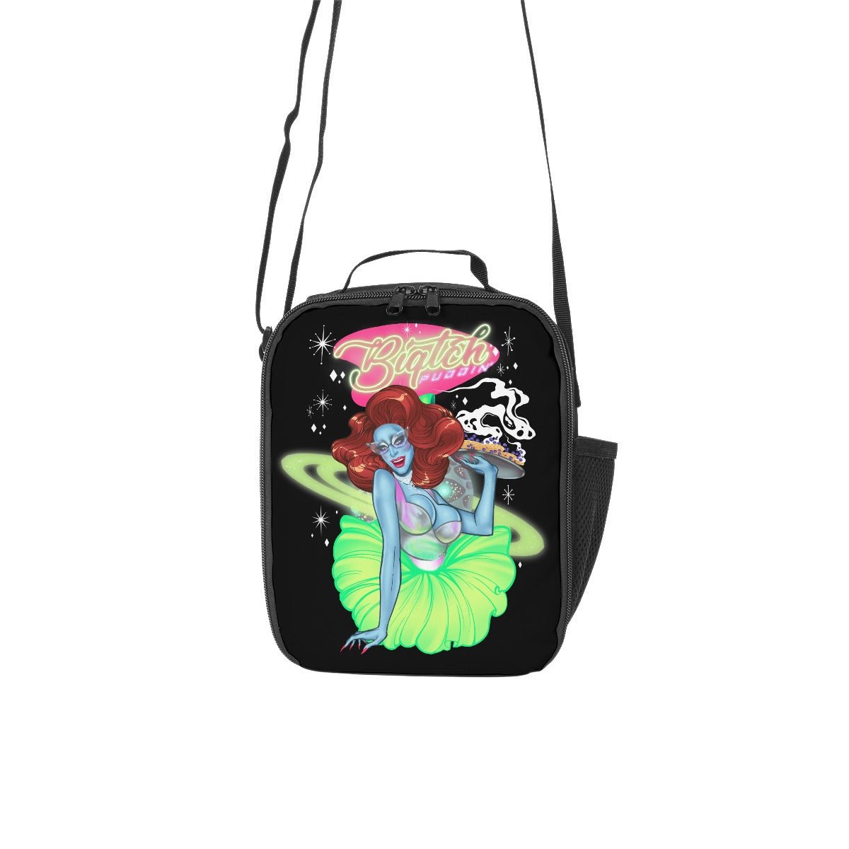 BIQTCH PUDDIN' - ALIEN LUNCH BAG - dragqueenmerch