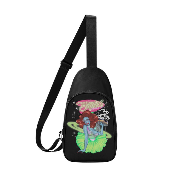 Biqtch Puddin - Alien Shoulder Bag - dragqueenmerch