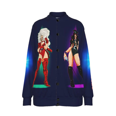 Biqtch Puddin - Choose Your Fighter - Baseball Jacket