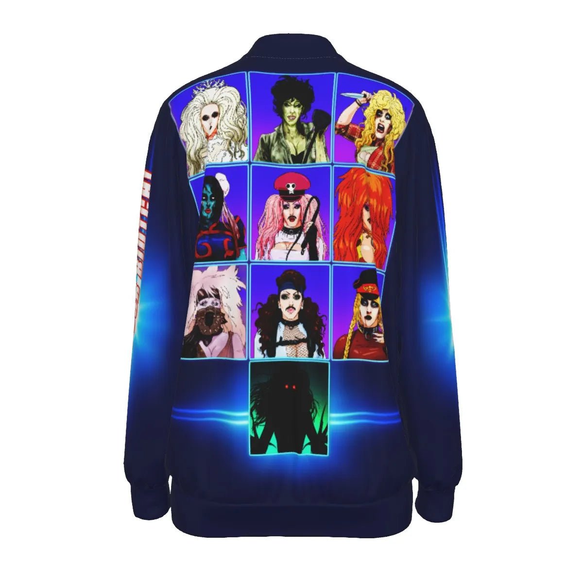 Biqtch Puddin - Choose Your Fighter - Baseball Jacket - dragqueenmerch