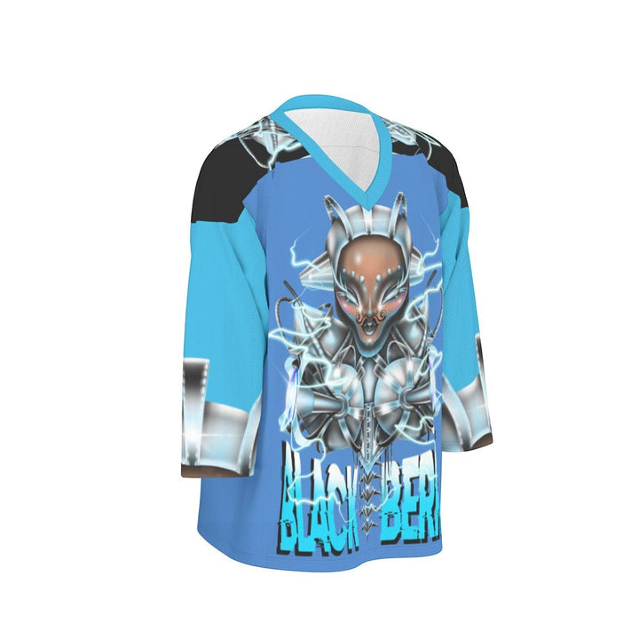 Blackberri - Cyborg All-Over Print Ice Hockey Jersey - dragqueenmerch