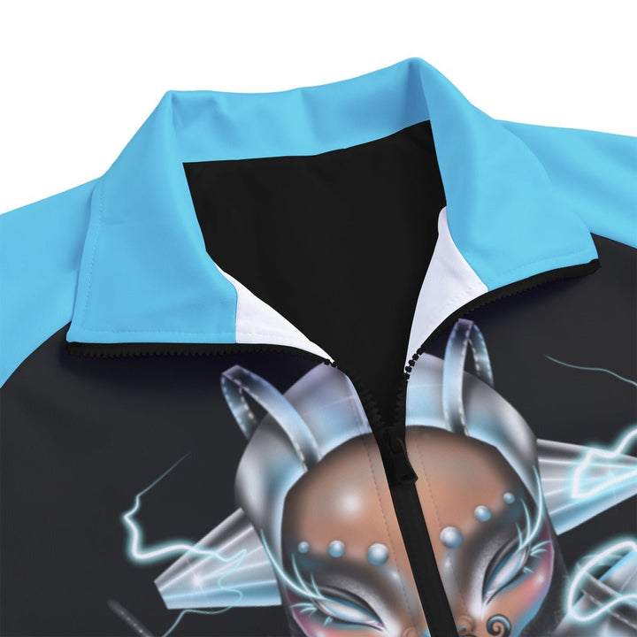 Blackberri - Cyborg All-Over Print Stand Collar Jacket - dragqueenmerch
