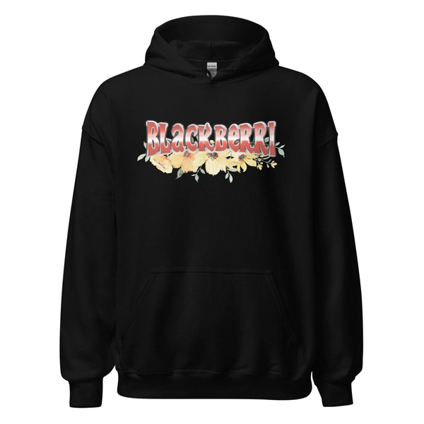 Blackberri - Floral Logo Hoodie - dragqueenmerch