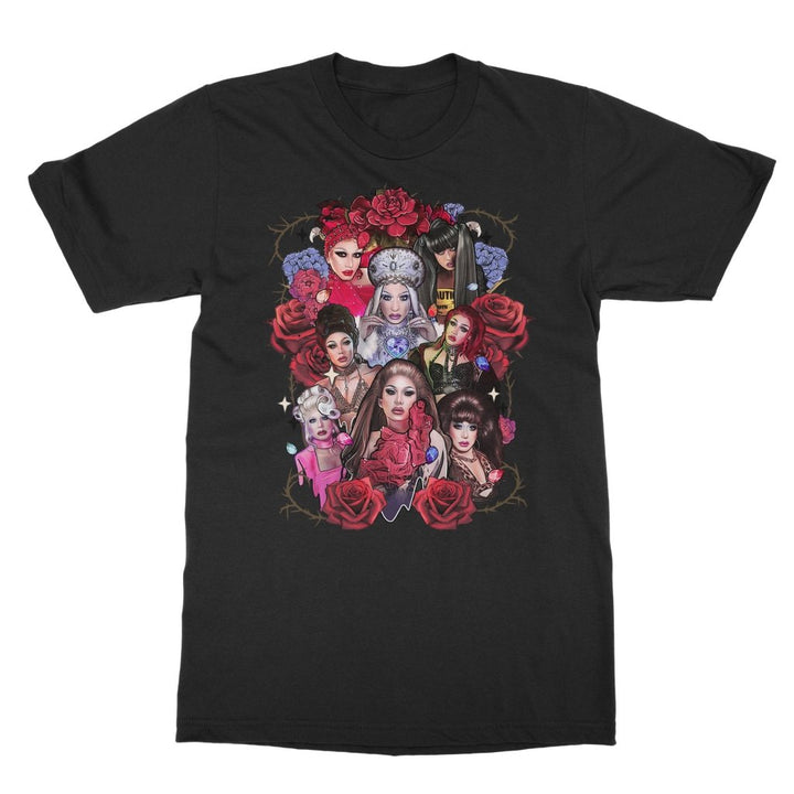 BOMBALICIOUS EKLAVER - COLLAGE - T-SHIRT - dragqueenmerch