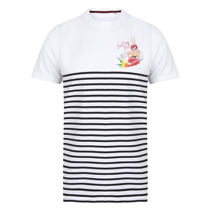 Britany Hart - Under the Sea Breton Striped T-Shirt