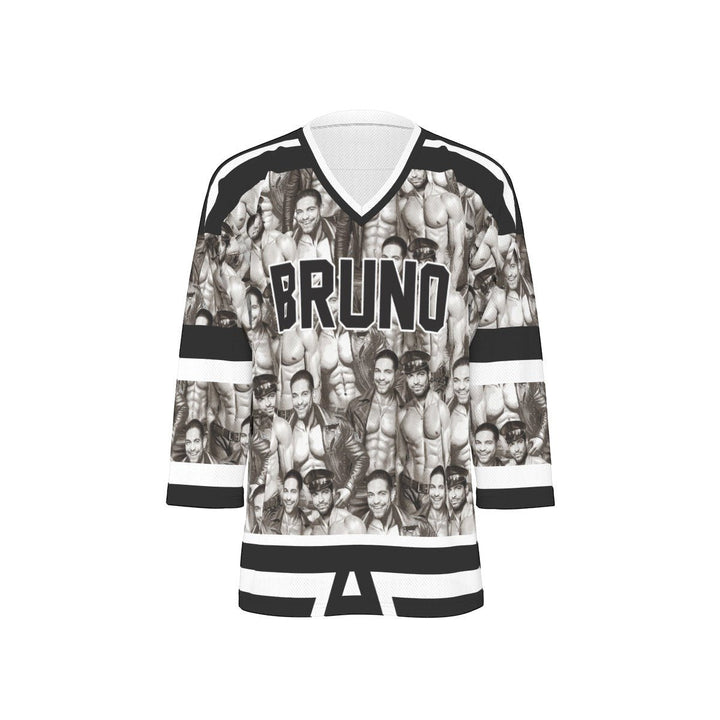 Bruno (Pit Crew) - Hunk Hockey Jersey - dragqueenmerch