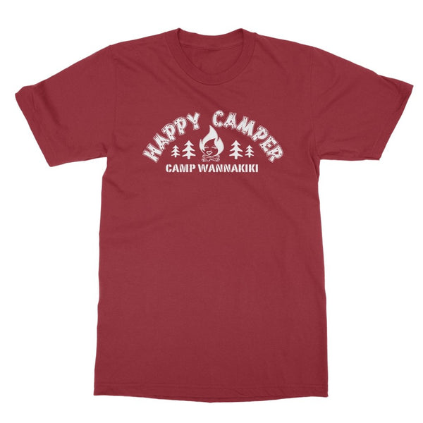Camp Wannakiki - Happy Camper Logo T-Shirt - dragqueenmerch